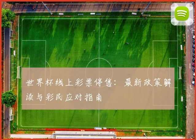 世界杯线上彩票停售：最新政策解读与彩民应对指南